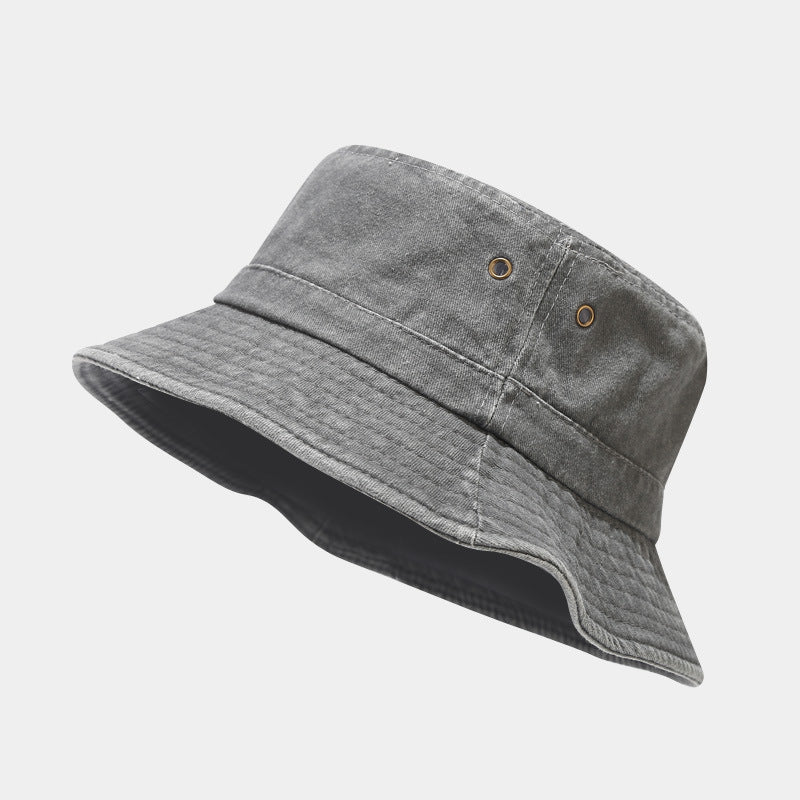 Wholesale Cotton Washed Distressed Bucket Hat